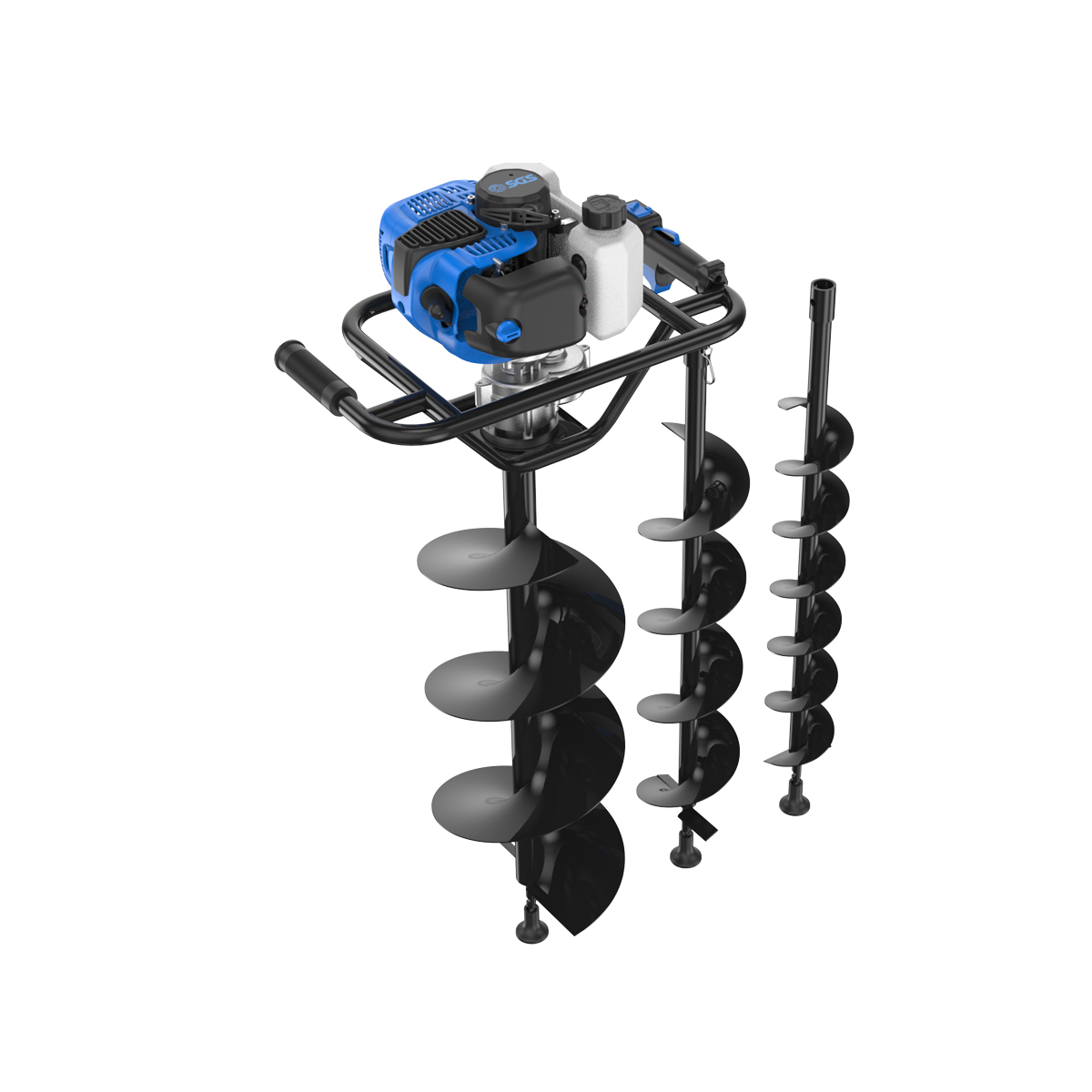 SGS 52cc Petrol Earth Auger | 3 Drill Sizes